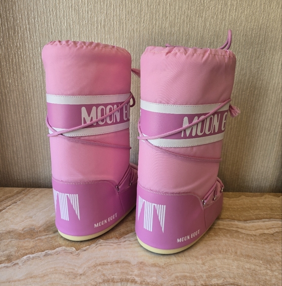 Moon Boot Icon Tall Boot Pink - Picture 14 of 16